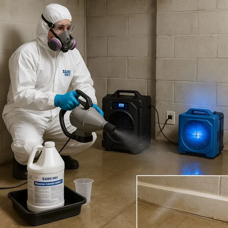 Sanitization and Odor Removal process in North Salt Lake, UT