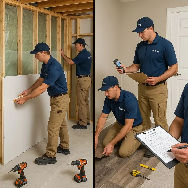 Repairs and Reconstruction process in North Salt Lake, UT